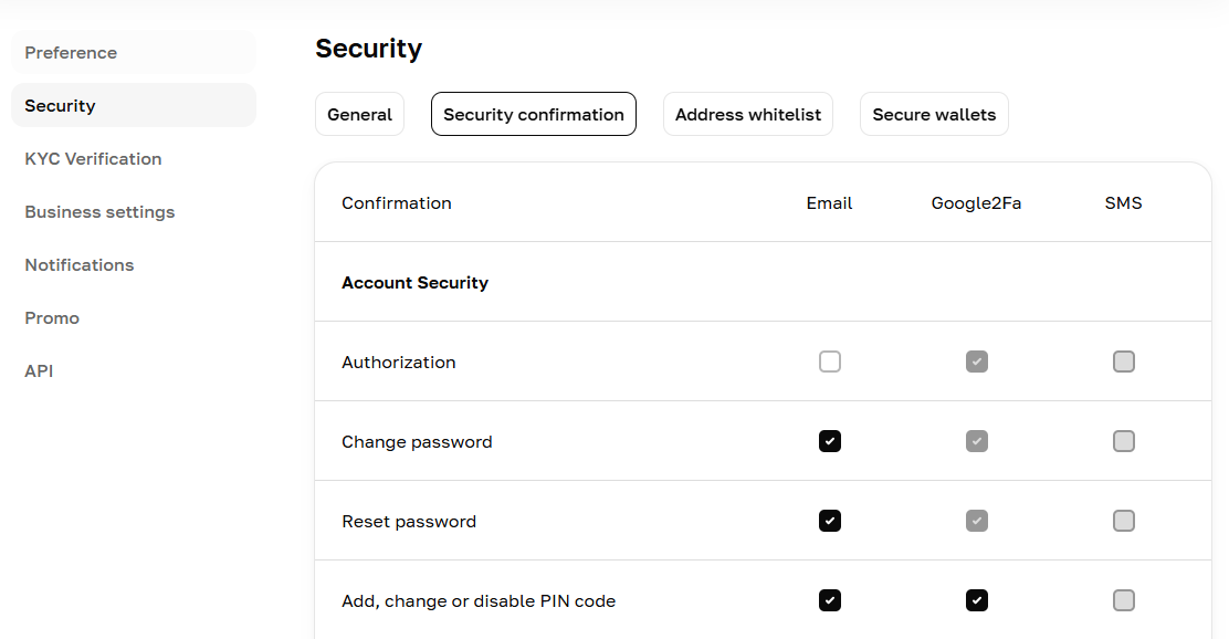 payout api key